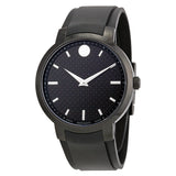 Movado Gravity Black Carbon Fiber Men's Watch #0606849 - Watches of America