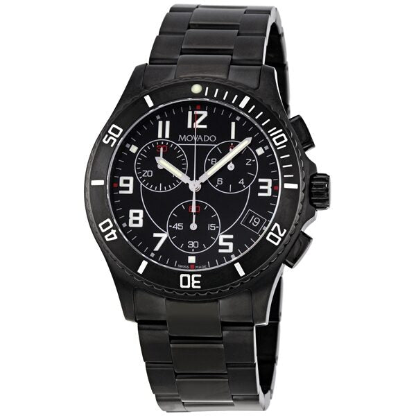 Movado Junior Sport Chronograph Quartz Men's Watch #0606066 - Watches of America
