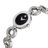 Movado Ladies Bela Moda Stainless Steel Bracelet Watch #0606260 - Watches of America #2