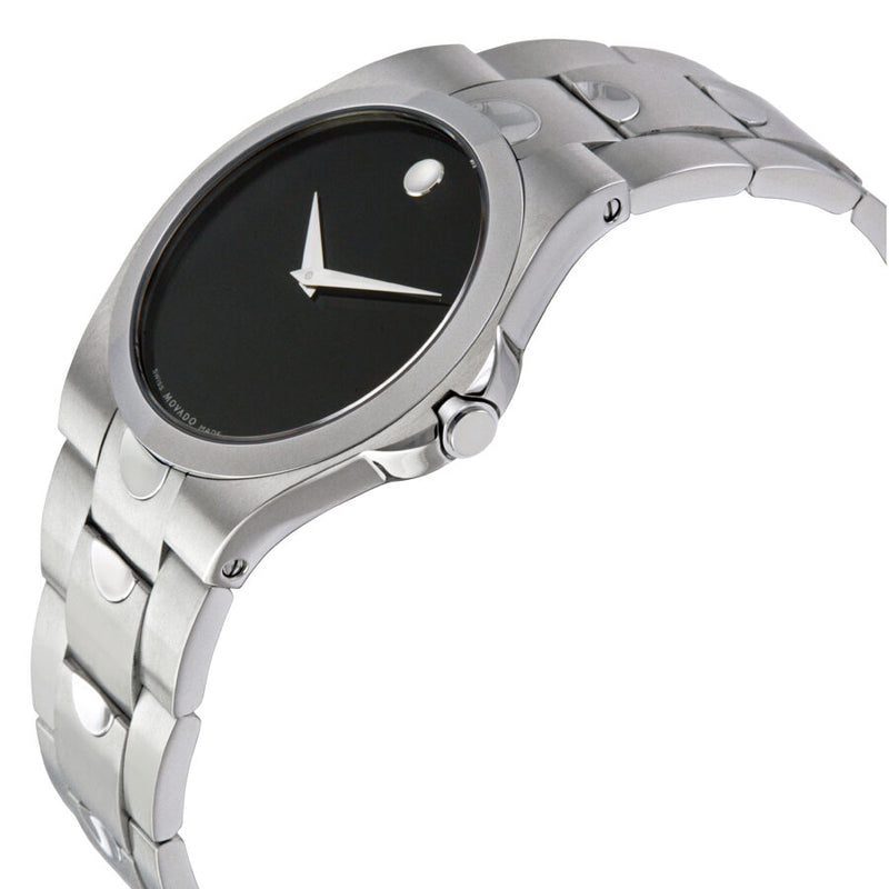 Movado Luno Black Dial Men's Watch #0605556 - Watches of America #2