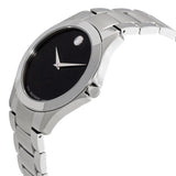 Movado Masino Black Dial Stainless Steel Men's Watch #0607032 - Watches of America #2