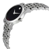 Movado Red Label Black Dial Stainless Steel Ladies Watch #0606107 - Watches of America #2