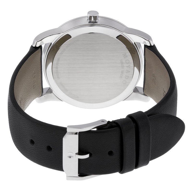 Movado Museum Blue Dial Stainless Steel Men's Watch #0606610 - Watches of America #3