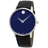 Movado Museum Classic Blue Dial Men's Watch #0607270 - Watches of America