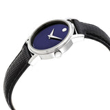 Movado Museum Blue Dial Ladies Watch #2100010 - Watches of America #2