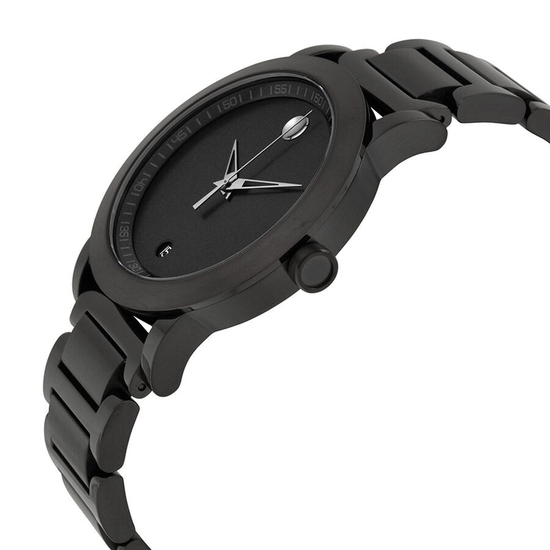 Movado Museum Sport Black Dial Black PVD Men s Watch 0606615 Watches of America