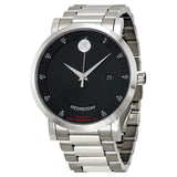 Movado Red Label Automatic Black Dial Men's Watch #0606844 - Watches of America