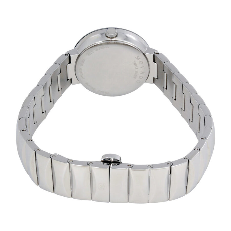 Movado Sapphire Grey Mother of Pearl Dial Ladies Watch #0607048 - Watches of America #3