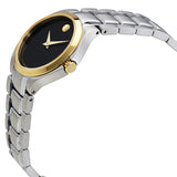 Movado Sapphire Black Dial Ladies Watch #0606786 - Watches of America #2