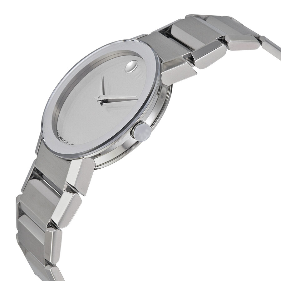 Movado Sapphire Silver Mirror Dial Men s Watch 0606093 Watches of America