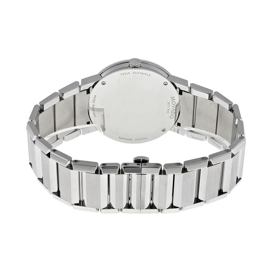 Movado Sapphire Silver Mirror Dial Men s Watch 0606093 Watches of America