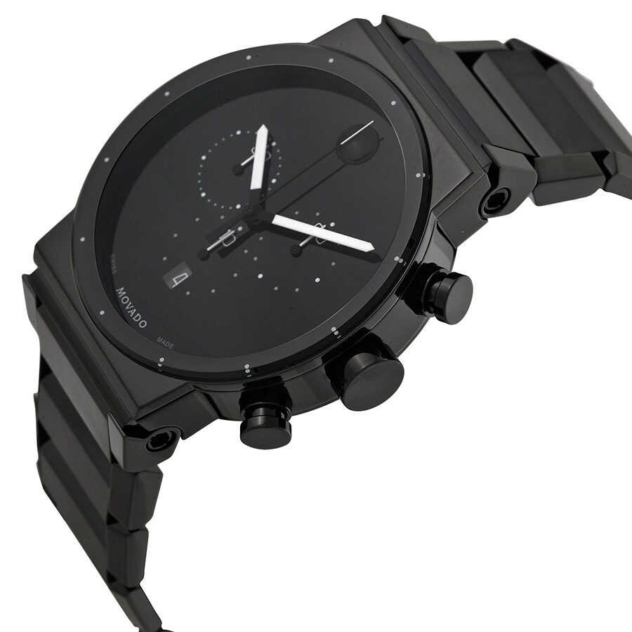 Movado Sapphire Synergy Black Dial Men s Watch 0606801 Watches of America