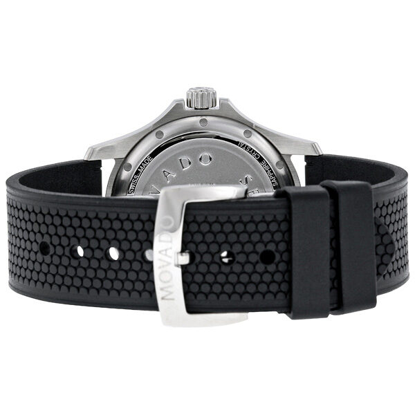Movado Series 800 Black/Orange Dial Men's Watch #2600099 - Watches of America #3