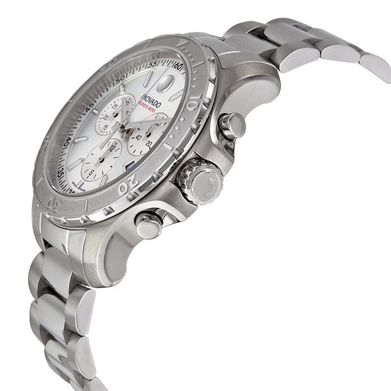 Movado Series 800 Chronograph Silver Dial Men's Watch #2600111 - Watches of America #2