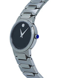 Movado Temo Black Dial Ladies Watch #0607295 - Watches of America #2