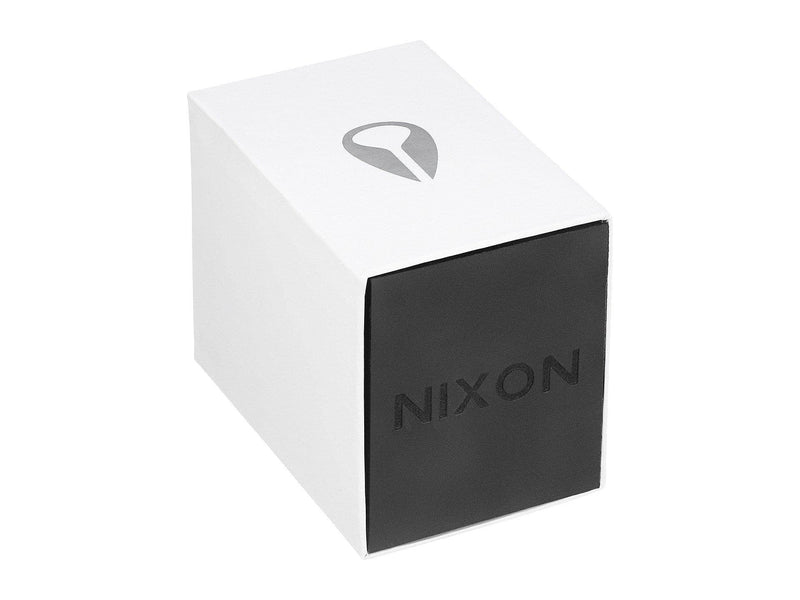 Reloj cronógrafo Nixon Sentry de acero inoxidable con esfera negra para hombre A386-1041