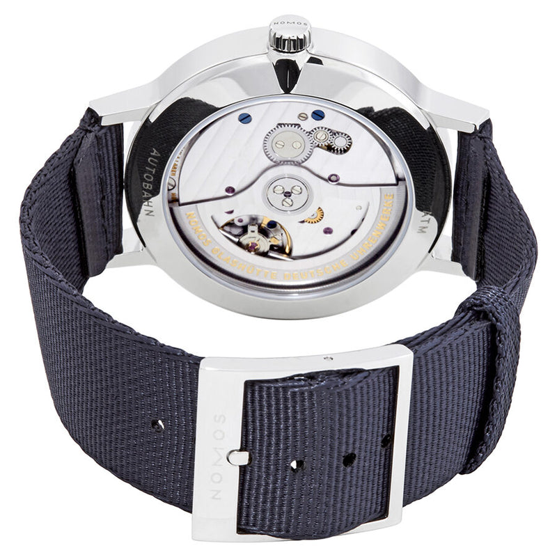 Nomos Autobahn Neomatik Automatic Midnight Blue Dial Men's Watch #1302 - Watches of America #3