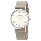 Nomos Ludwig 33 Duo Alpha.2 White Dial Watch #240 - Watches of America