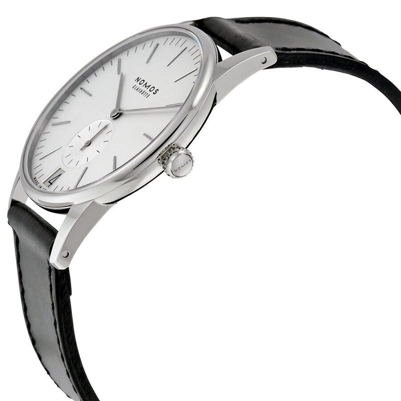 Nomos Orion 38 Datum Weib White Dial Stainless Steel Men's Watch #381 - Watches of America #2