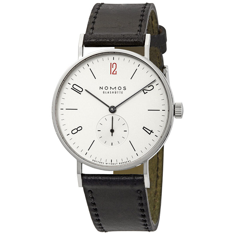 Nomos Tangente 38 Doctors Without Borders White Dial Men's Watch #164.S2 - Watches of America