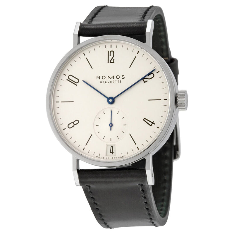 Nomos Tangomat Datum Automatic White Dial Stainless Steel Men's Watch #602 - Watches of America