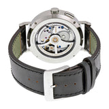 Nomos Tangomat GMT White Dial Black Leather Men's Watch #635 - Watches of America #3