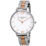 Olivia Burton Big White Dial Ladies Watch #OB16BL32 - Watches of America