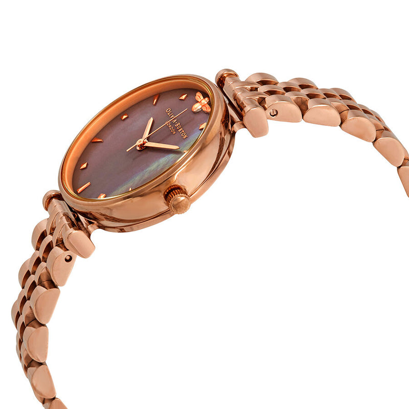 Olivia Burton Queen Bee Grey Mother of Pearl Dial Ladies Watch #OB16AM152 - Watches of America #2