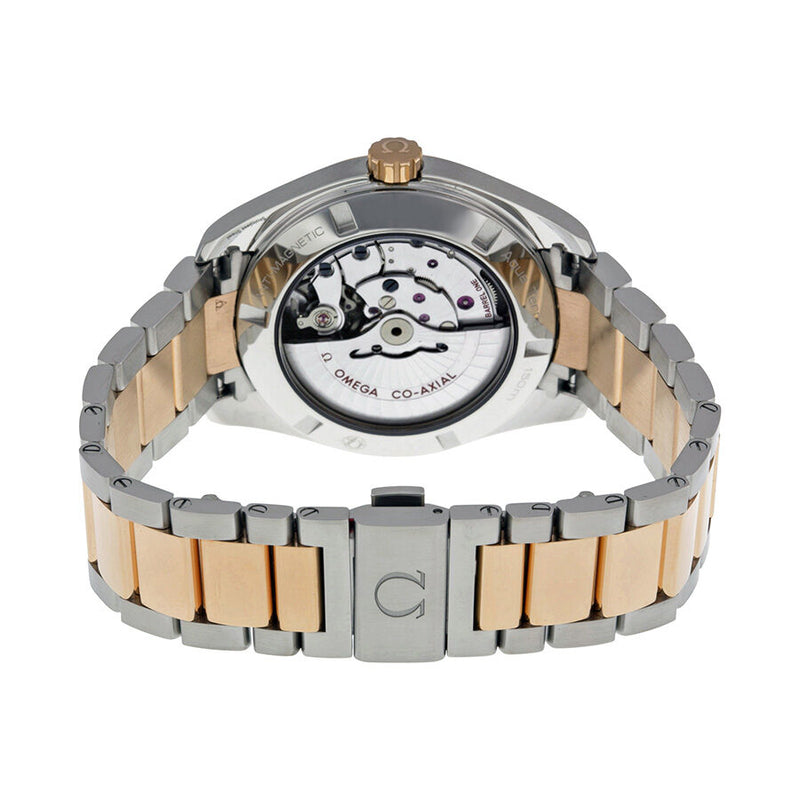 Omega Aqua Terra  Automatic  Silver Dial Steel and 18kt Rose Gold Men's Watch #23120422102001 - Watches of America #3