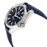 Omega Aqua Terra Blue Dial Blue Leather Men's Watch 23113422103001 #231.13.42.21.03.001 - Watches of America #2