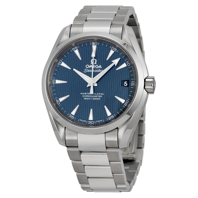 Omega Seamaster Aqua Terra Automatic Chronometer Blue Dial Men's Watch #231.10.39.21.03.002 - Watches of America