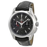 Omega Aqua Terra Chronograph Automatic Black Dial Men's Watch 23113435206001#231.13.43.52.06.001 - Watches of America
