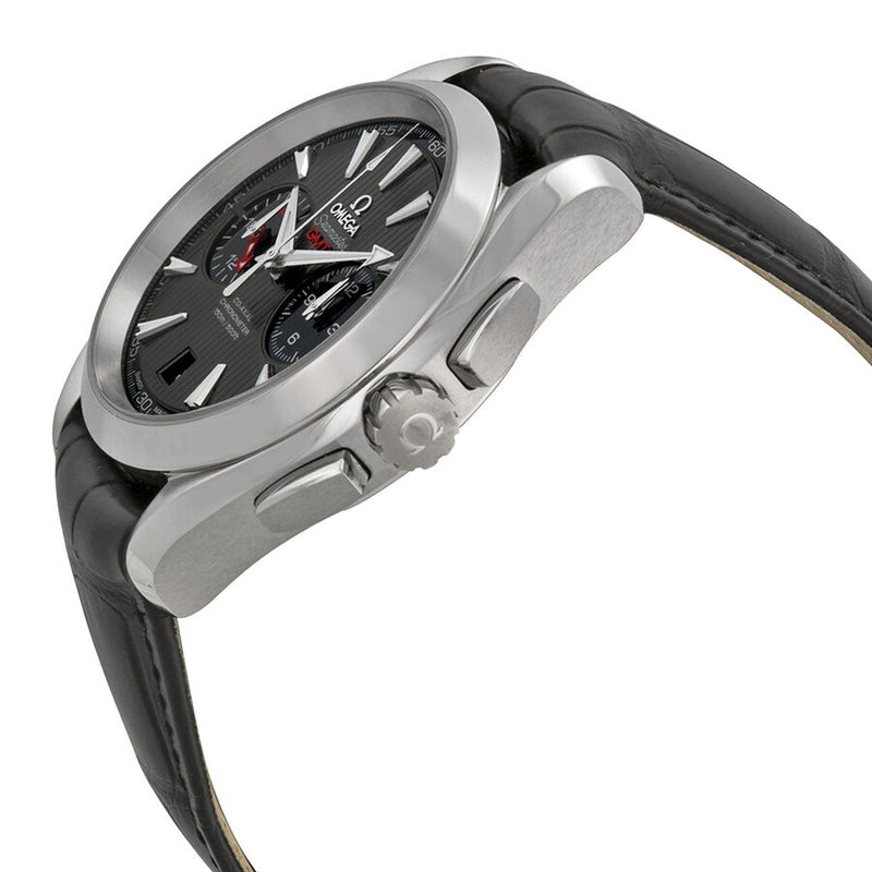 Omega Aqua Terra Chronograph Automatic Black Dial Men's Watch 23113435206001 #231.13.43.52.06.001 - Watches of America #2