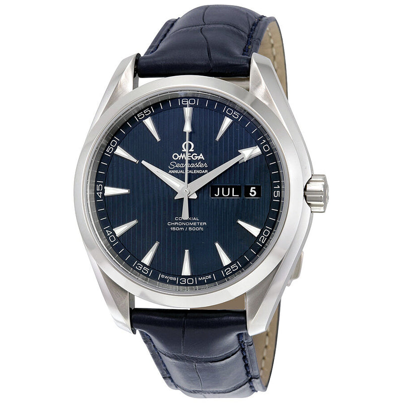 Omega Aqua Terra Co-Axial Annual Calendar Men's Watch #231.13.43.22.03.002 - Watches of America