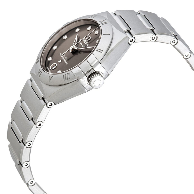 Omega Constellation Automatic Diamond Grey Dial Ladies Watch #131.10.29.20.56.001 - Watches of America #2