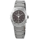 Omega Constellation Automatic Grey Dial Ladies Watch #131.10.29.20.06.001 - Watches of America