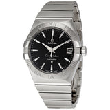 Omega Constellation Automatic Black Dial Men's Watch 12310382101001#123.10.38.21.01.001 - Watches of America
