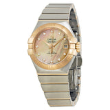 Omega Constellation Brown Mother of Pearl Dial Ladies Watch 12320272057001#123.20.27.20.57.001 - Watches of America