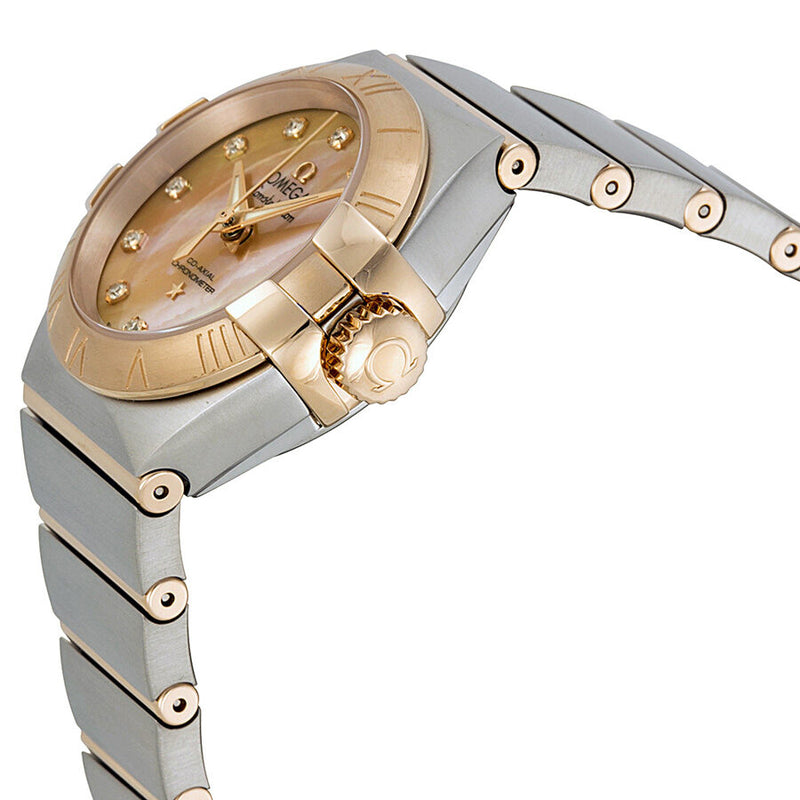 Omega Constellation Brown Mother of Pearl Dial Ladies Watch 12320272057001#123.20.27.20.57.001 - Watches of America #2