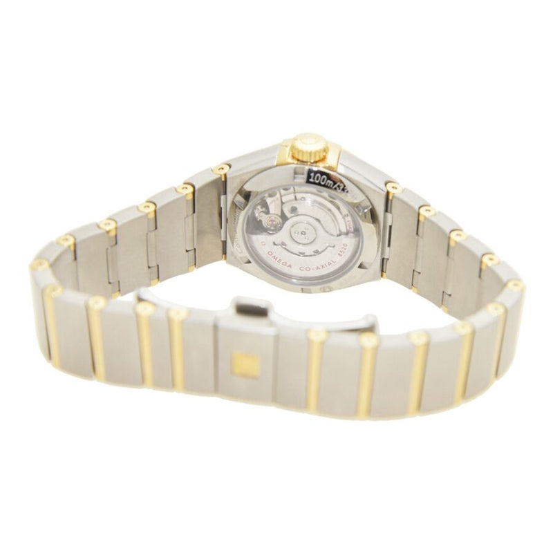 Omega Constellation Champagne Mother of Pearl Dial Automatic Diamond Ladies Watch #123.25.27.20.57.002 - Watches of America #5