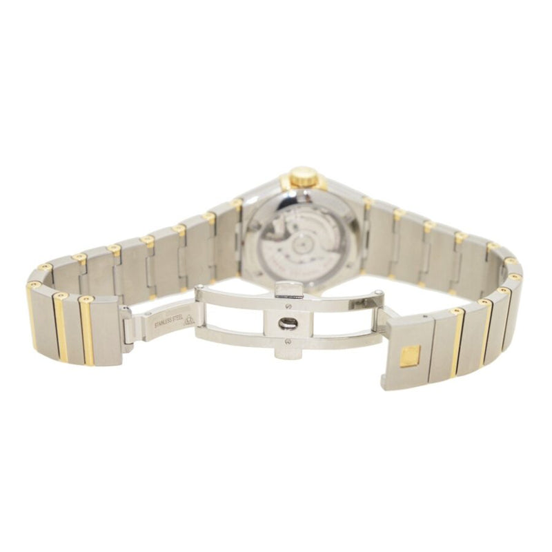 Omega Constellation Champagne Mother of Pearl Dial Automatic Diamond Ladies Watch #123.25.27.20.57.002 - Watches of America #6