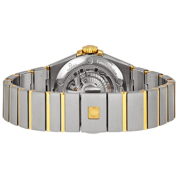 Omega Constellation Chronometer Champagne Dial Steel and 18kt Yellow Gold Ladies Watch #123.20.31.20.08.001 - Watches of America #3