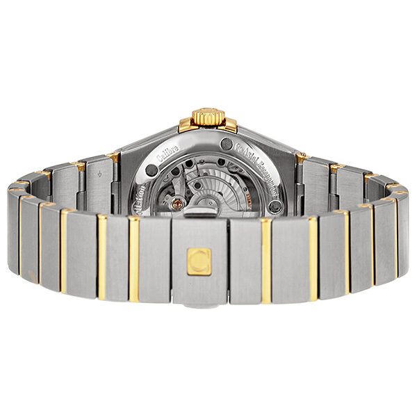 Omega Constellation Chronometer Mother of Pearl Dial Steel and 18kt Yellow Gold Ladies Watch #123.20.31.20.05.002 - Watches of America #3