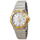 Omega Constellation Chronometer Mother of Pearl Dial Steel and 18kt Yellow Gold Ladies Watch #123.20.31.20.05.002 - Watches of America