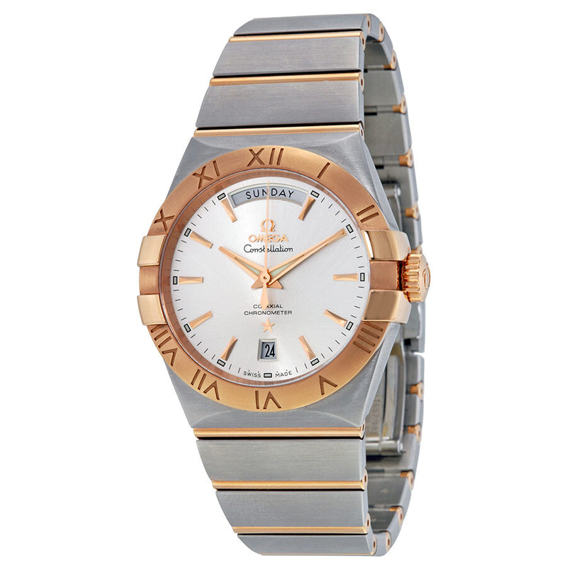 Omega Constellation Chronometer Silver Dial Men's Watch 12320382202001#123.20.38.22.02.001 - Watches of America