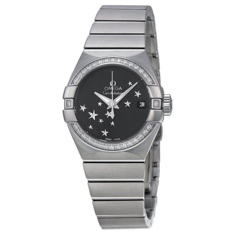 Omega Constellation Chronometer Automatic Star Ladies Watch #123.15.27.20.01.001 - Watches of America