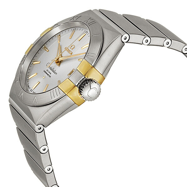 Omega Constellation Co-Axial Automatic Stainless Steel and Yellow Gold Men's Watch #123.20.38.21.02.005 - Watches of America #2