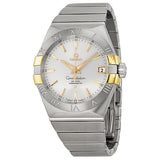 Omega Constellation Co-Axial Automatic Stainless Steel and Yellow Gold Men's Watch #123.20.38.21.02.005 - Watches of America