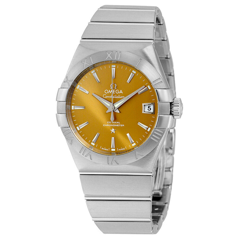Omega Constellation Co-Axial Bronze Dial Men's Watch .#123.10.38.21.10.001 - Watches of America