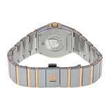 Omega Constellation Diamond Blue Dial Rose Gold and Steel Ladies Watch #123.25.27.60.53.001 - Watches of America #3